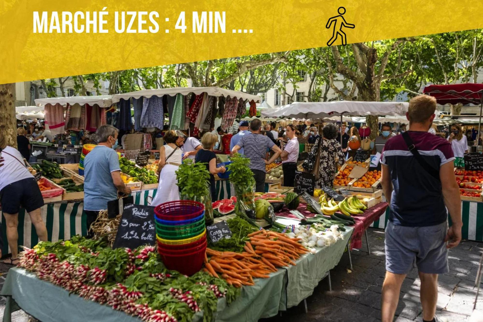 Ulysse, Spacieux Au Centre Historique D'uzes En Rez-de-chaussee Avec Exterieur, Proche Parking Des Marroniers * Uzès